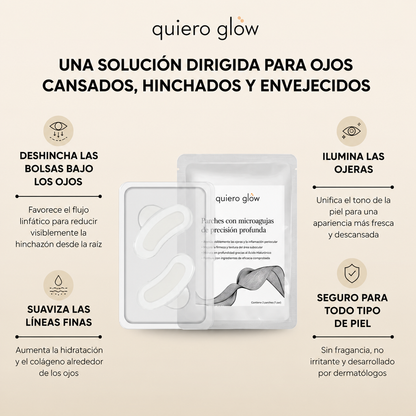 Parches Quiero Glow™ - Reduce Ojeras