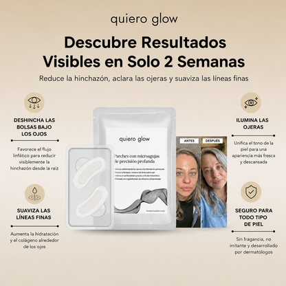 Parches Quiero Glow™ - Reduce Ojeras